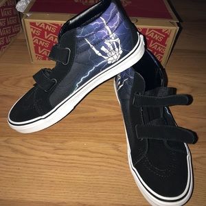 Vans Velcro Skull Electric Rocker size 9 Women’s